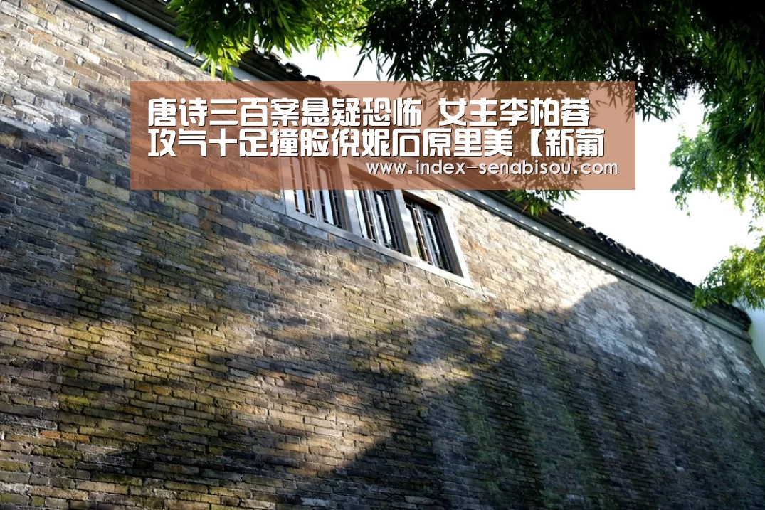 唐诗三百案悬疑恐怖 女主李柏蓉攻气十足撞脸倪妮石原里美【新葡京】